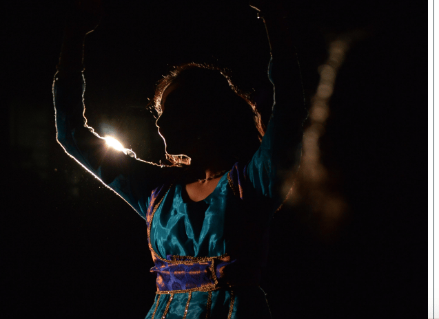Dancer celebrating Diwali - image 1 - student project