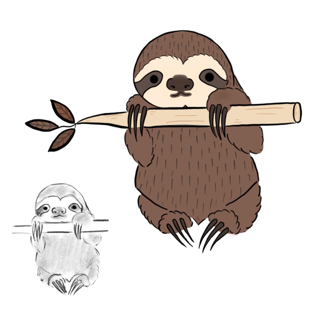 Stylizing Sloths + Style Challenge - image 6 - student project