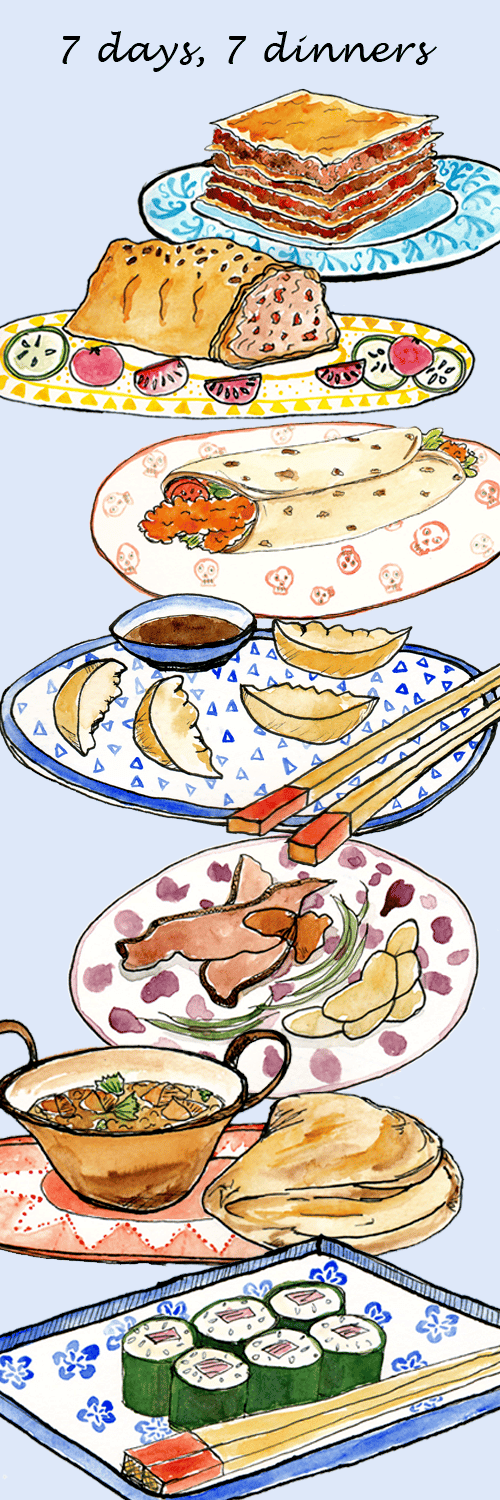 7 dinners and 7 days - image 3 - student project