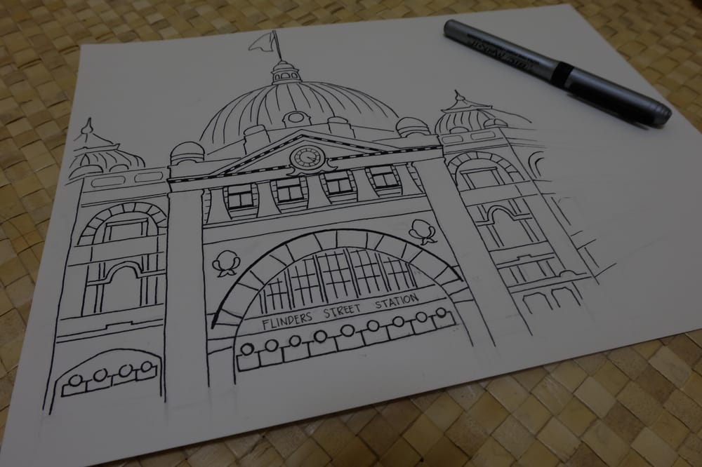 Flinders Street Station - image 2 - student project