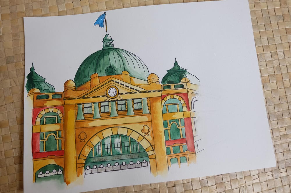 Flinders Street Station - image 3 - student project