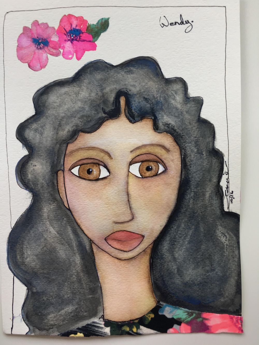 Draw A Simple Face - image 1 - student project