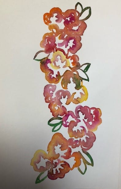 Abstract Flowers - image 1 - student project