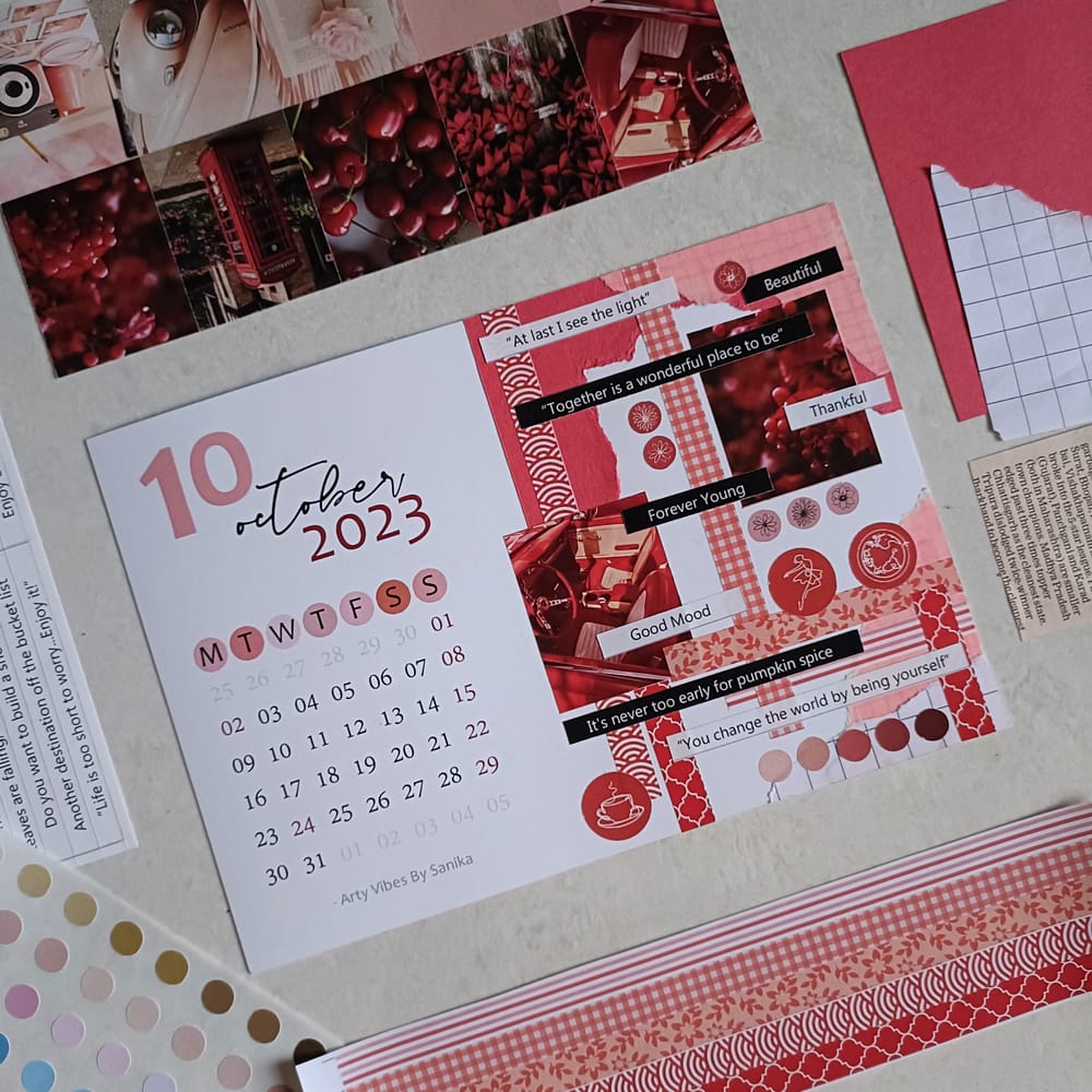 Journal Calendar 2023 - image 10 - student project