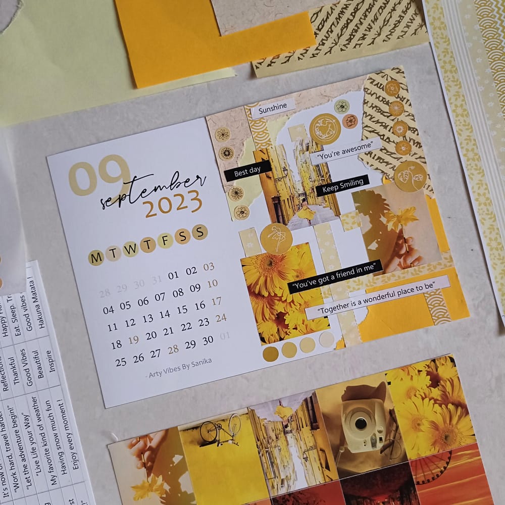 Journal Calendar 2023 - image 9 - student project