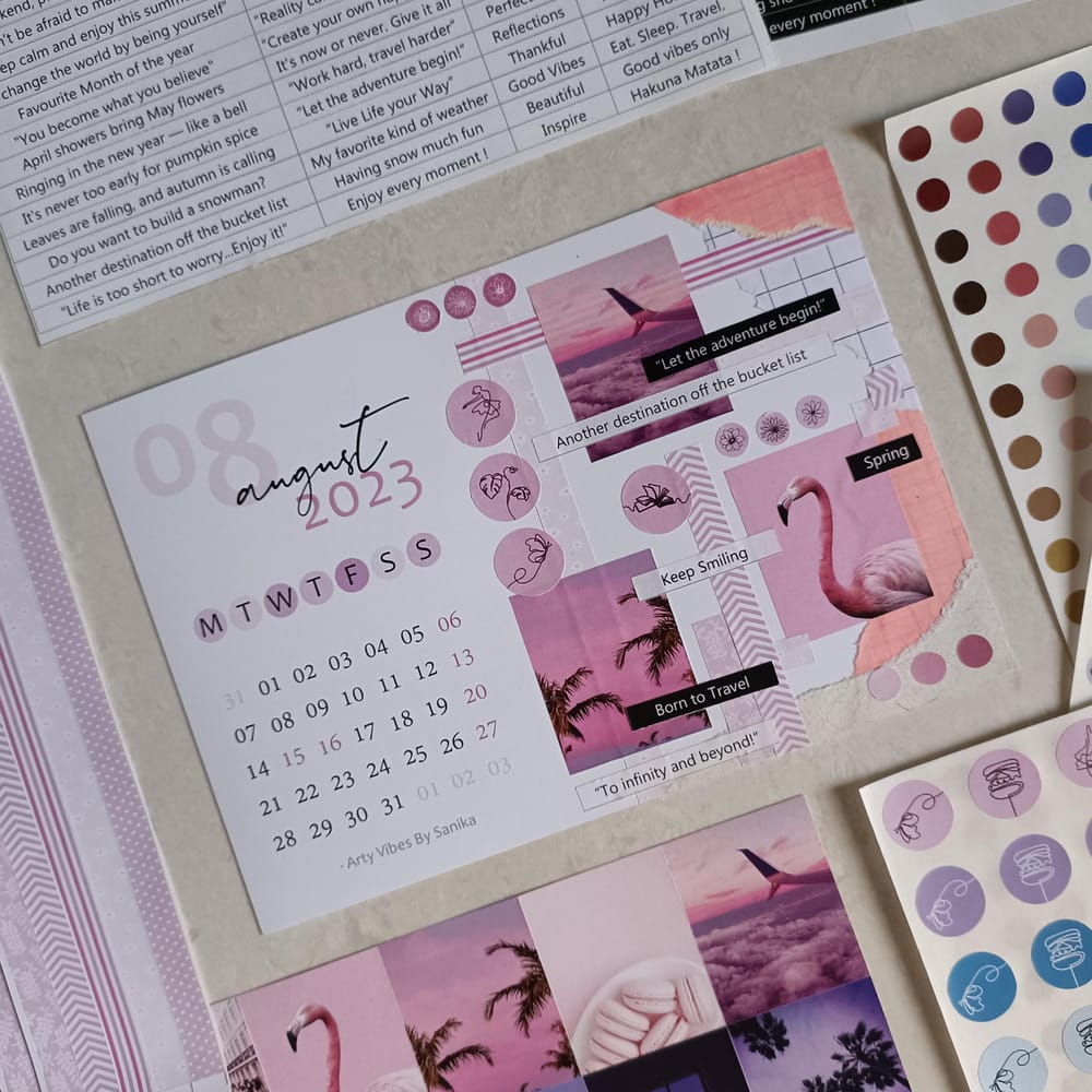 Journal Calendar 2023 - image 8 - student project