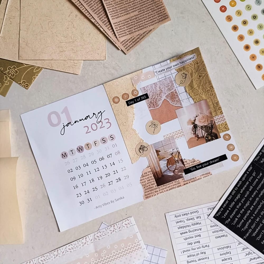 Journal Calendar 2023 - image 1 - student project