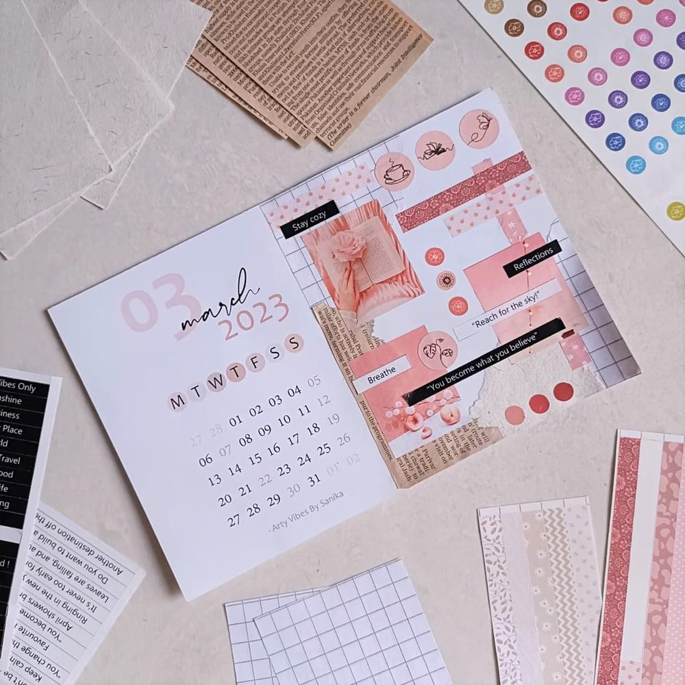 Journal Calendar 2023 - image 3 - student project