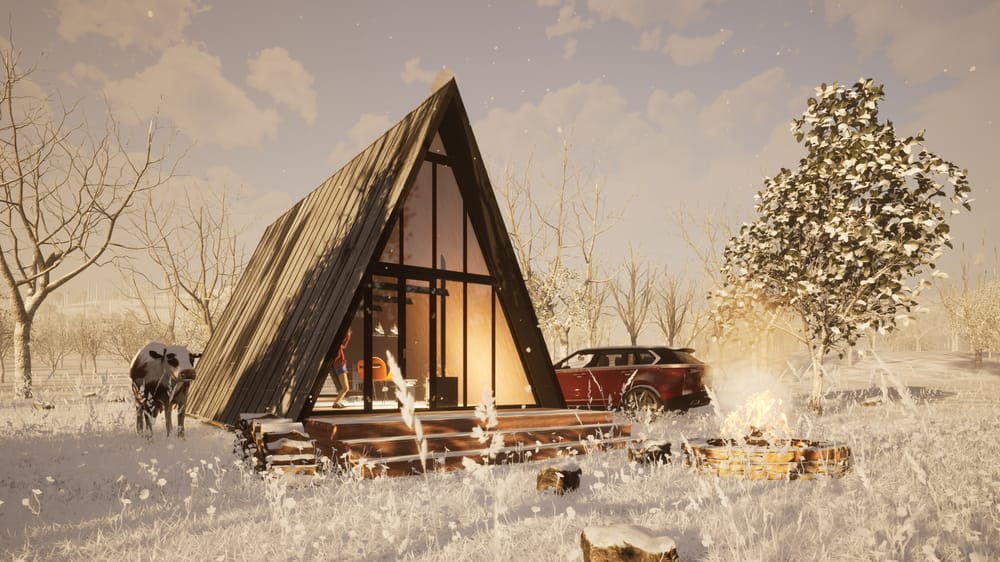 Cabin in the woods - image 1 - student project