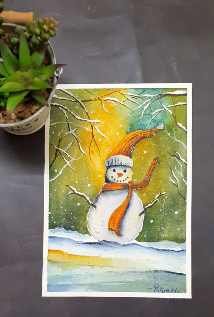 Snowman - image 1 - student project