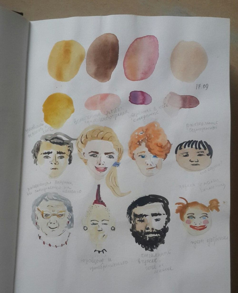 Tiny faces by Elina Ukolova - image 1 - student project