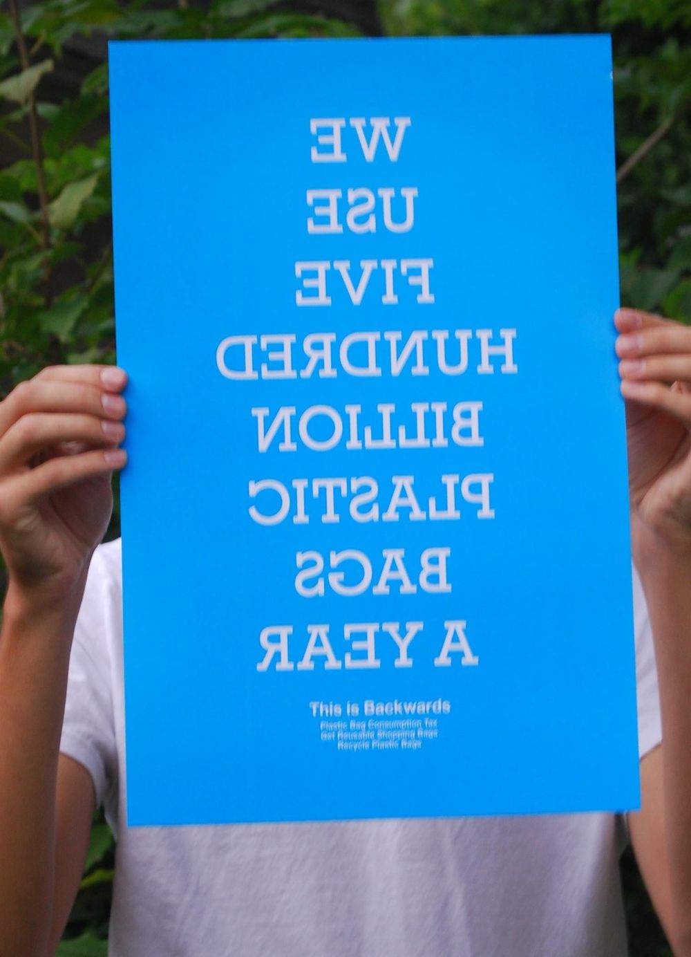 Backwards Poster Series - image 3 - student project