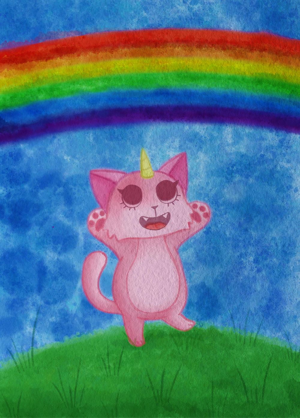 Gatito en acuarelas - image 3 - student project