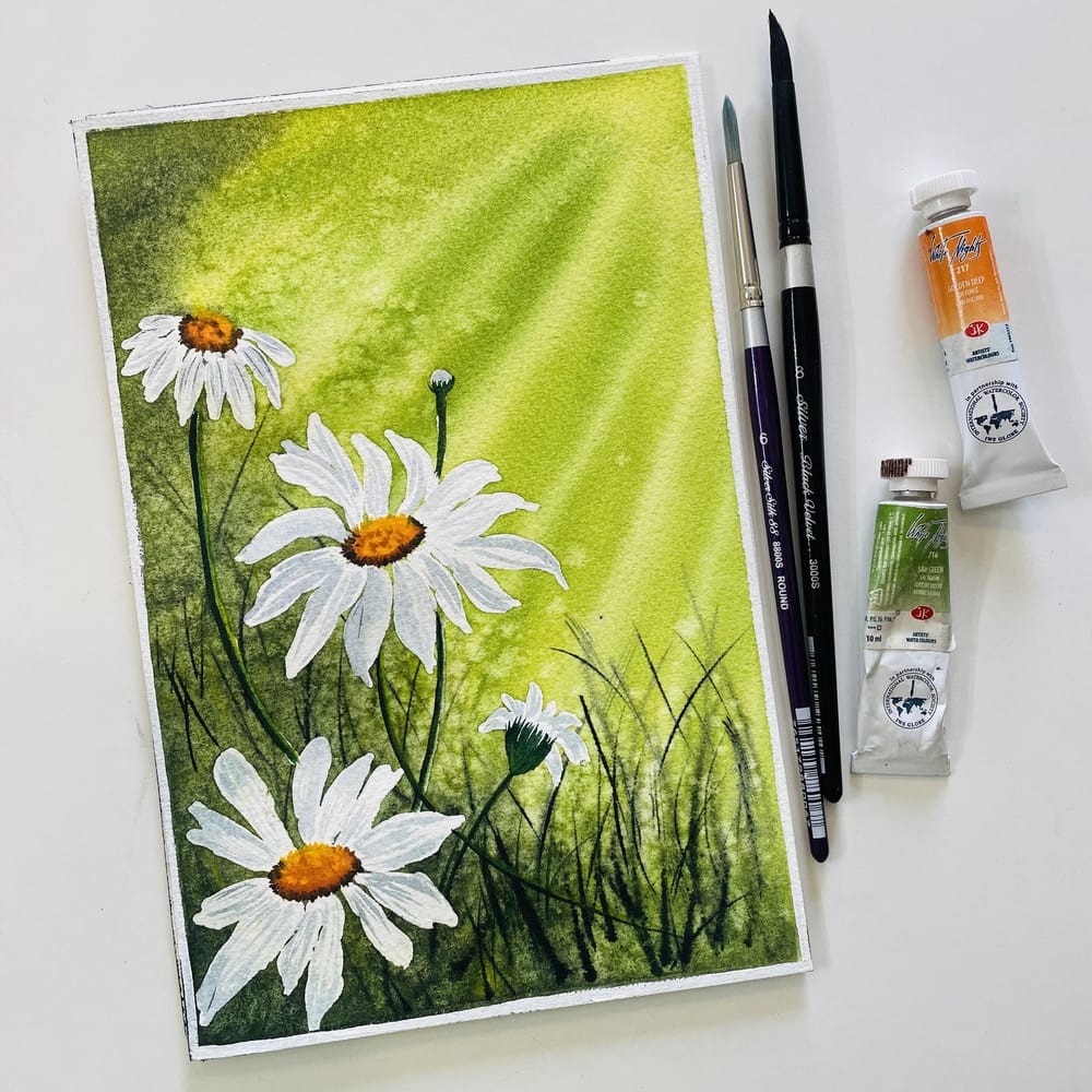 colourful spring landscapes - image 2 - student project