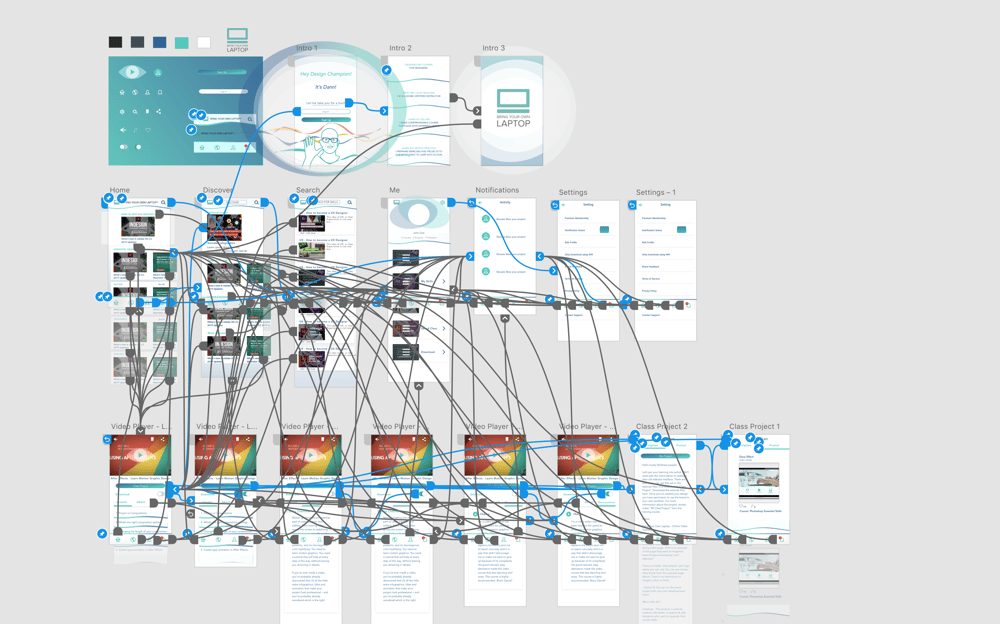 BYOL UI Design by Jean-Francois Migne - image 11 - student project