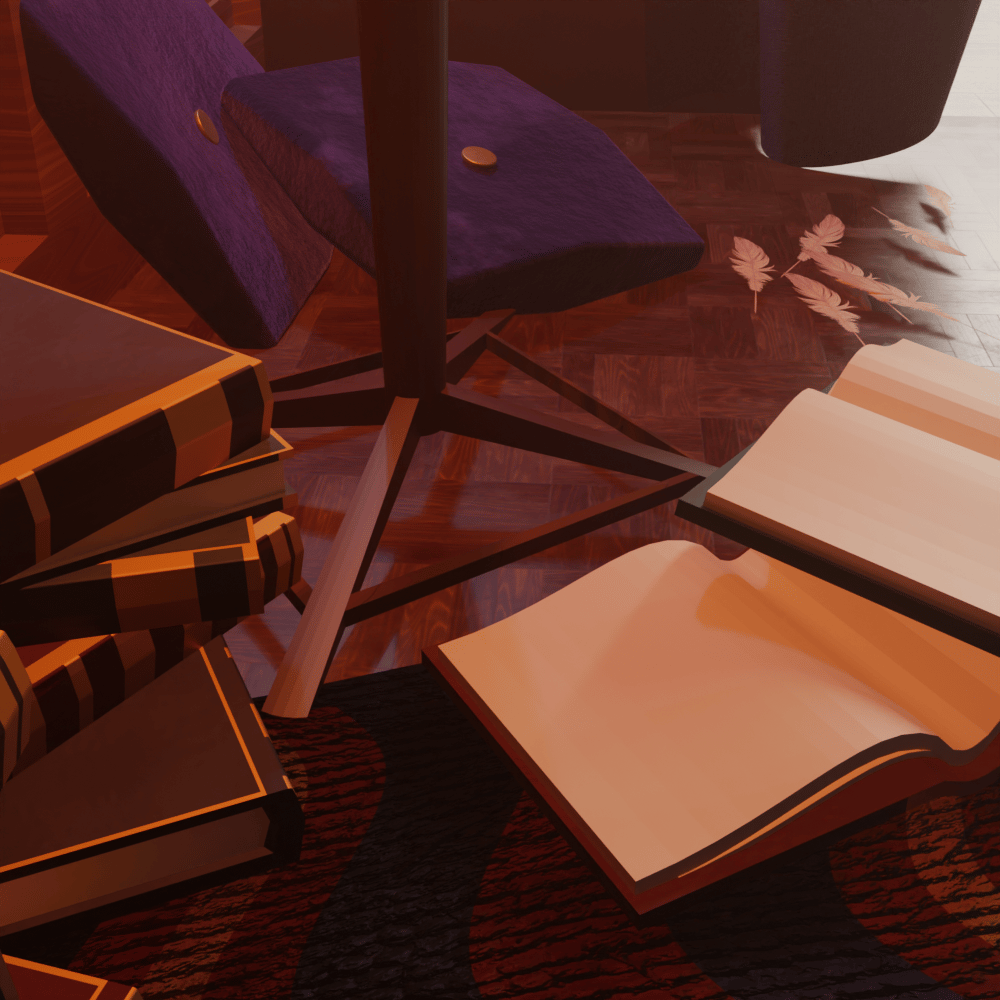 Waterdeep Wizard's study - image 4 - student project
