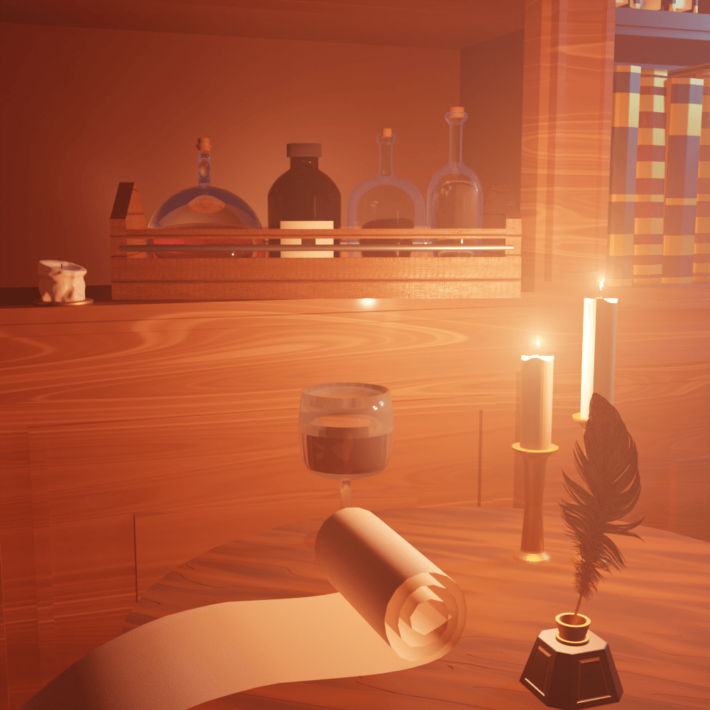 Waterdeep Wizard's study - image 3 - student project