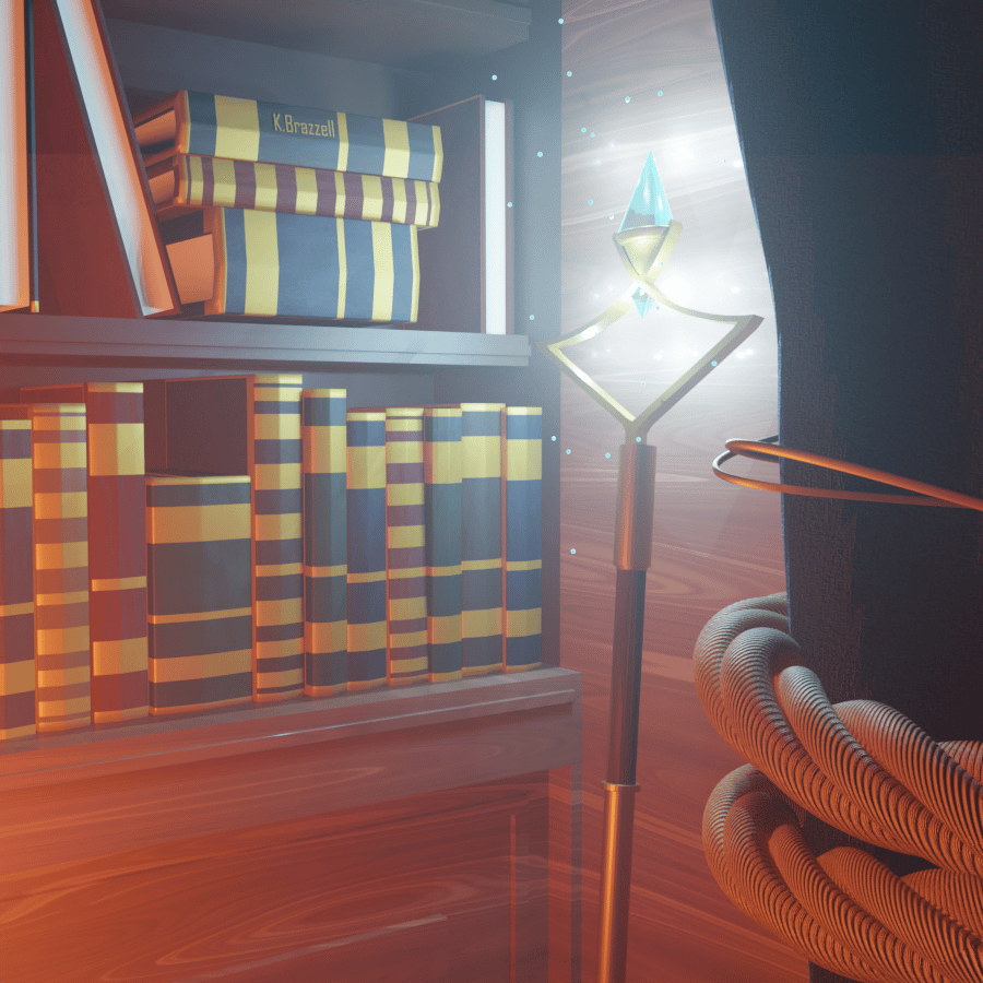 Waterdeep Wizard's study - image 5 - student project