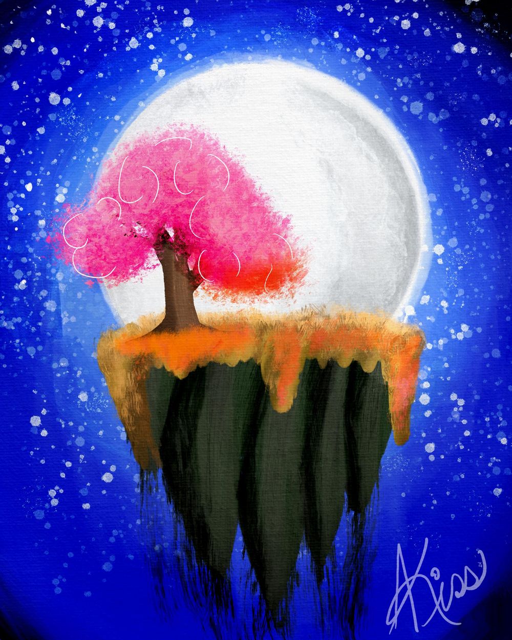 Paint Night- Floating Island - image 3 - student project