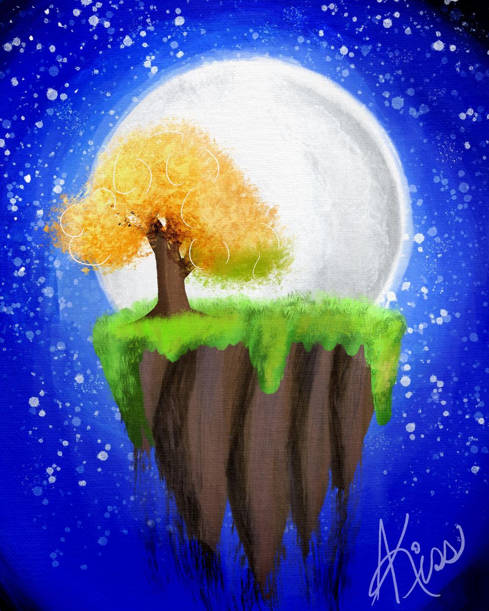 Paint Night- Floating Island - image 1 - student project