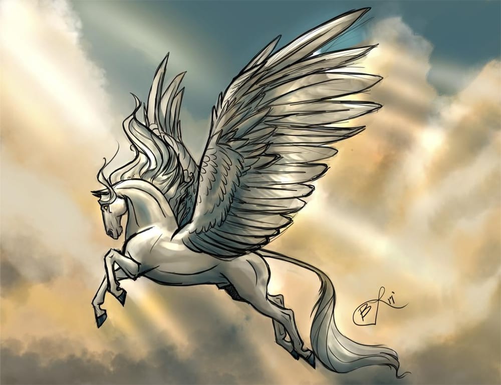 Palette Practice: Pegasus - image 2 - student project