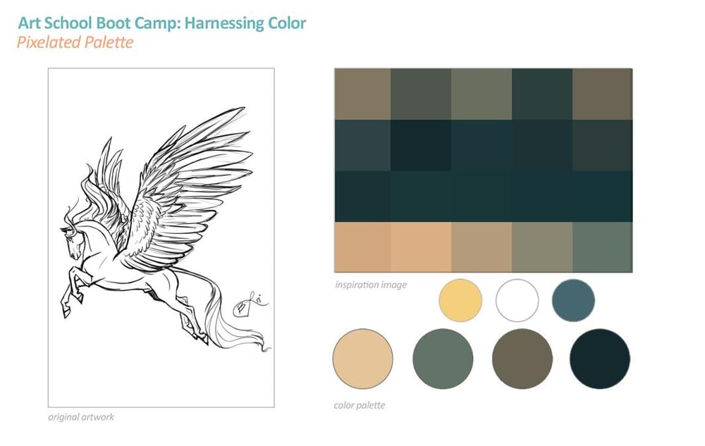 Palette Practice: Pegasus - image 1 - student project
