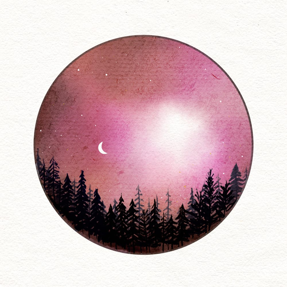 Red misty sky - image 1 - student project