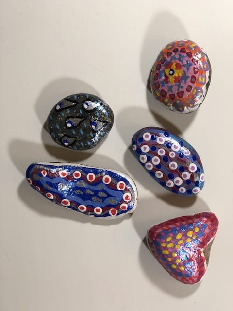 “Kindness Rocks” rocks - image 5 - student project