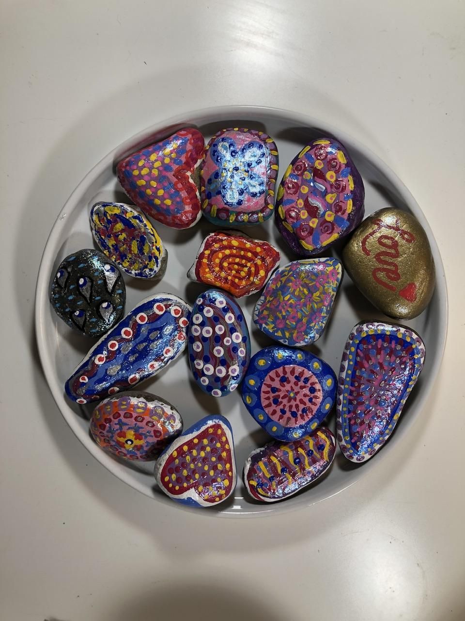“Kindness Rocks” rocks - image 2 - student project