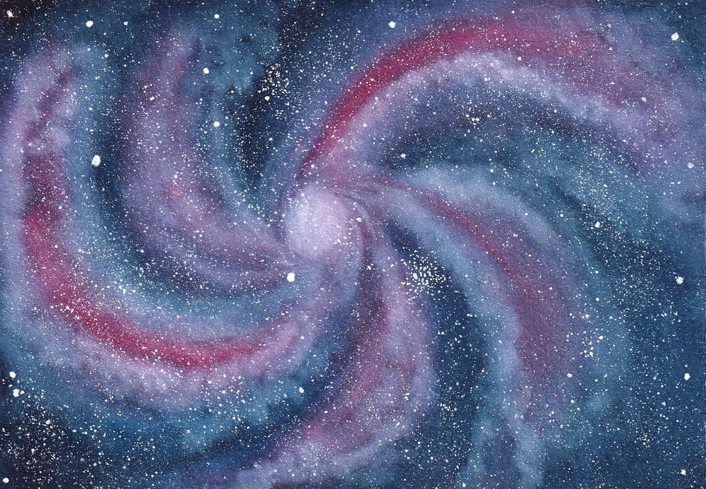Watercolour Galaxies: Shapes - image 4 - student project