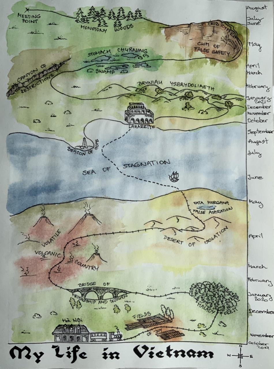 My life in Vietnam map - image 3 - student project