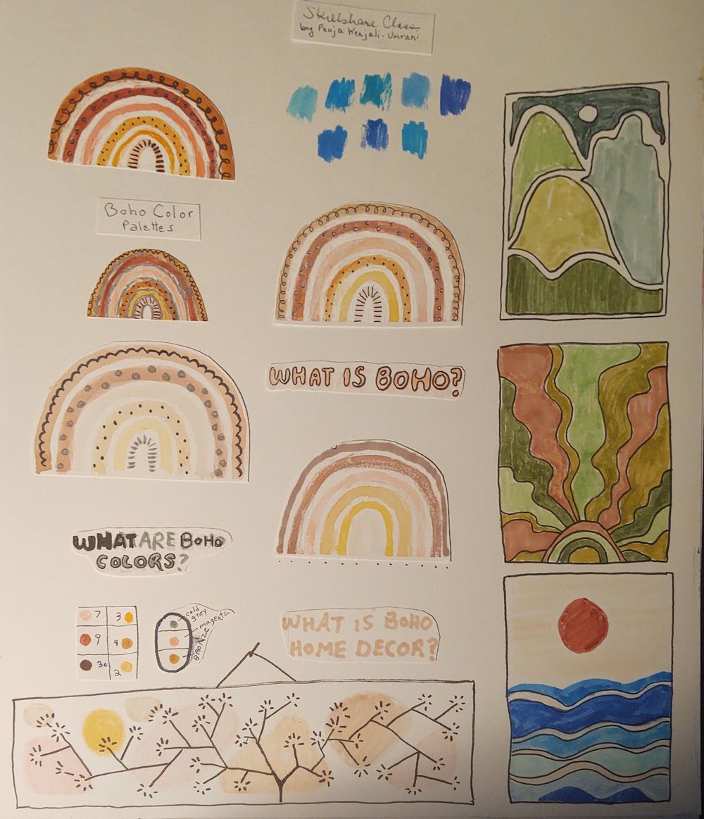 Fun with BOHO pallettes - image 2 - student project