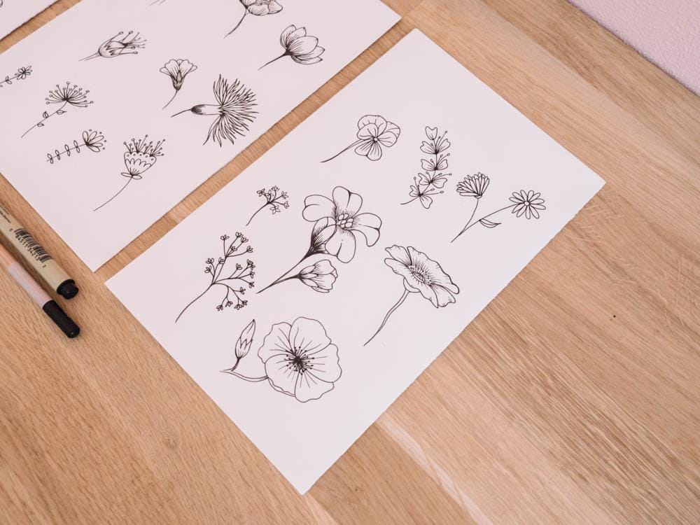 Botanic flowers - image 3 - student project