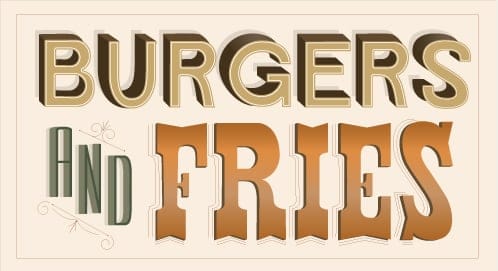 trying out sans serif/serif lettering with 3d on them. - image 1 - student project