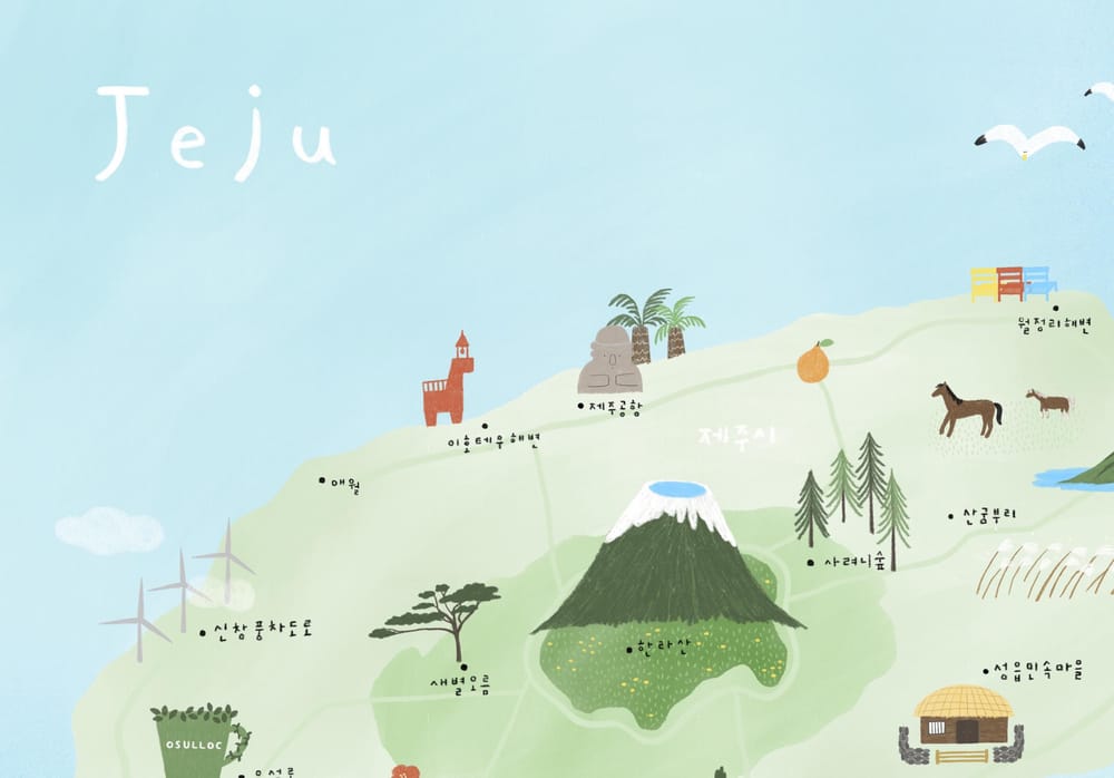 illustrated map by Dewy - image 4 - student project