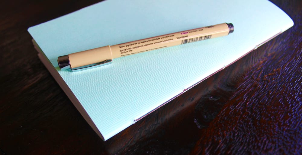 HOW TO MAKE A SADDLE STITCH JOURNAL - image 1 - student project