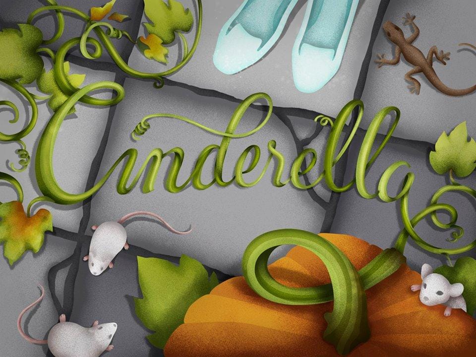 Grimm's Fairytales Drop Cap - image 7 - student project