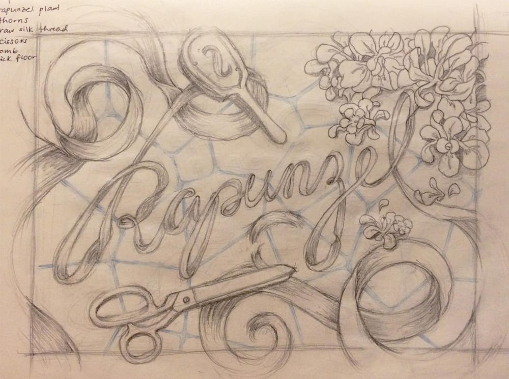 Grimm's Fairytales Drop Cap - image 14 - student project