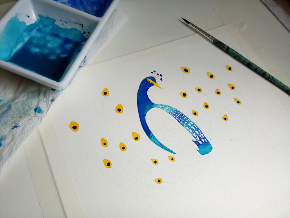 Whimsical Bird - image 3 - student project