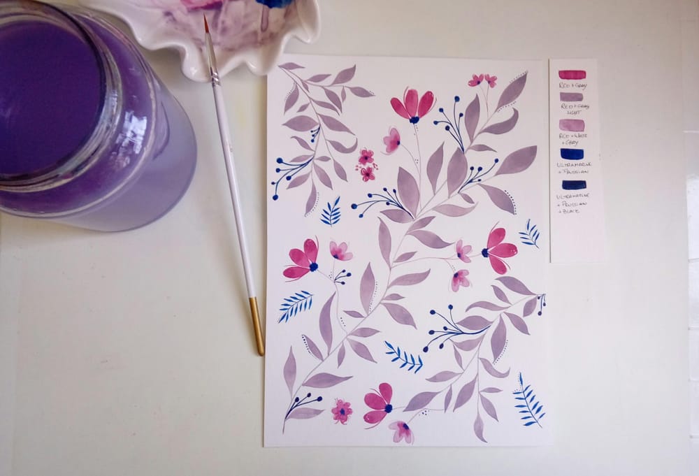 Watercolor Trends 2019 - image 12 - student project