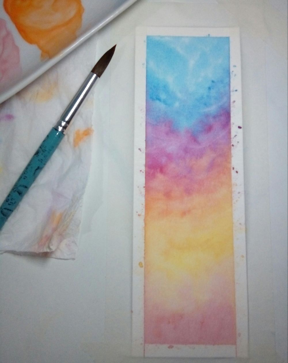 Watercolor skies - image 1 - student project