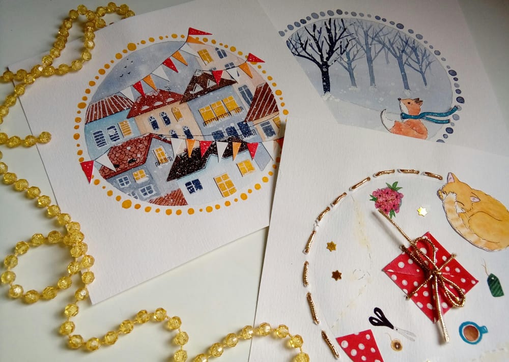 Winter Illustrations - image 7 - student project