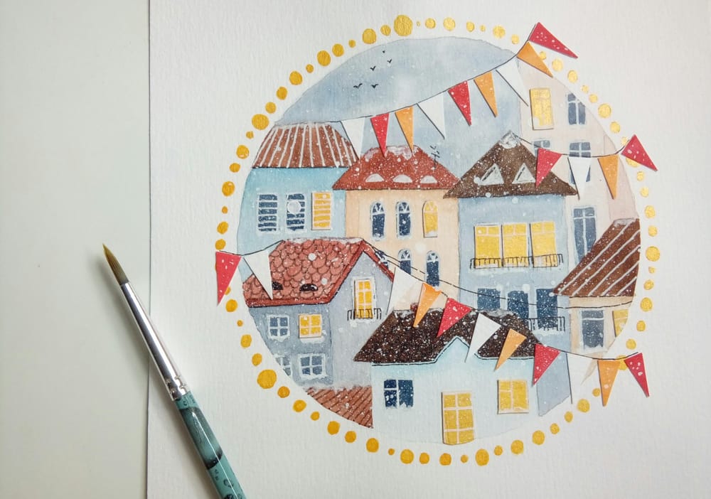 Winter Illustrations - image 3 - student project