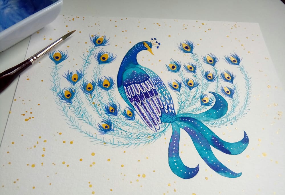 Whimsical Bird - image 4 - student project