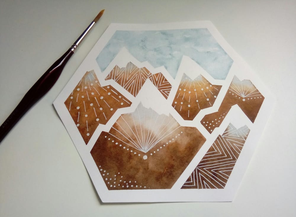 Geometric Landscapes - image 11 - student project