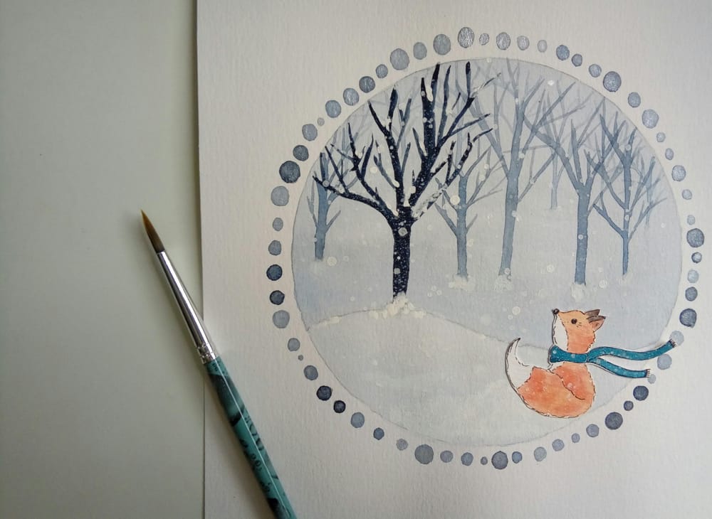 Winter Illustrations - image 1 - student project