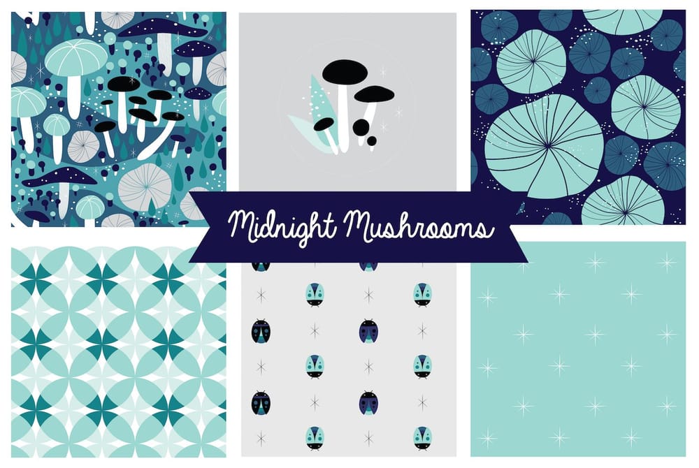 Midnight Mushrooms - image 1 - student project