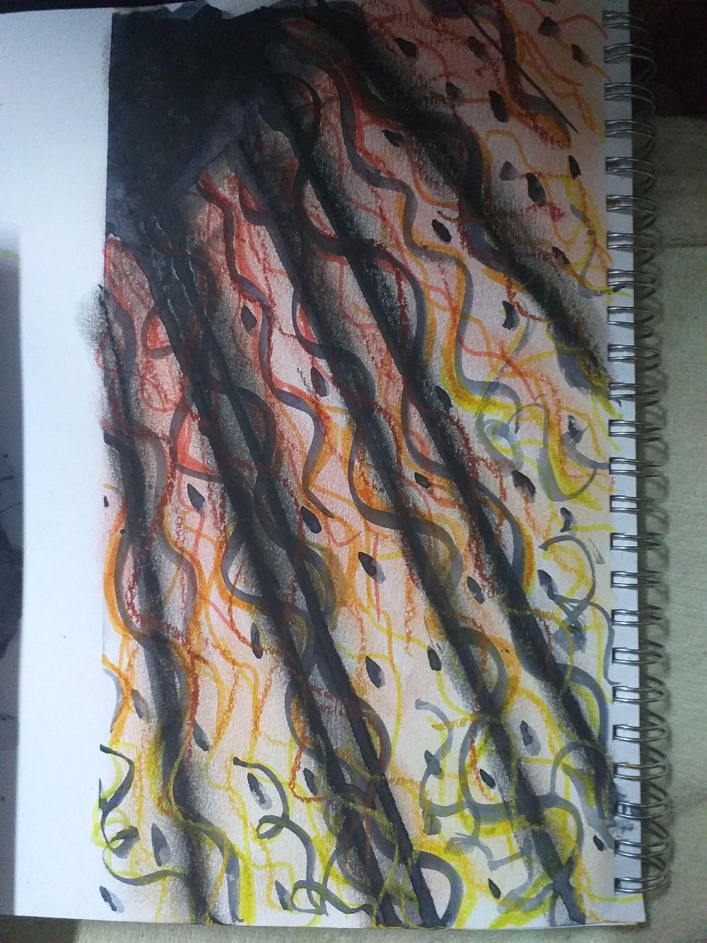 Fearless Art Jumpstart - my own paintings for the 14-days drawing challenge - image 6 - student project