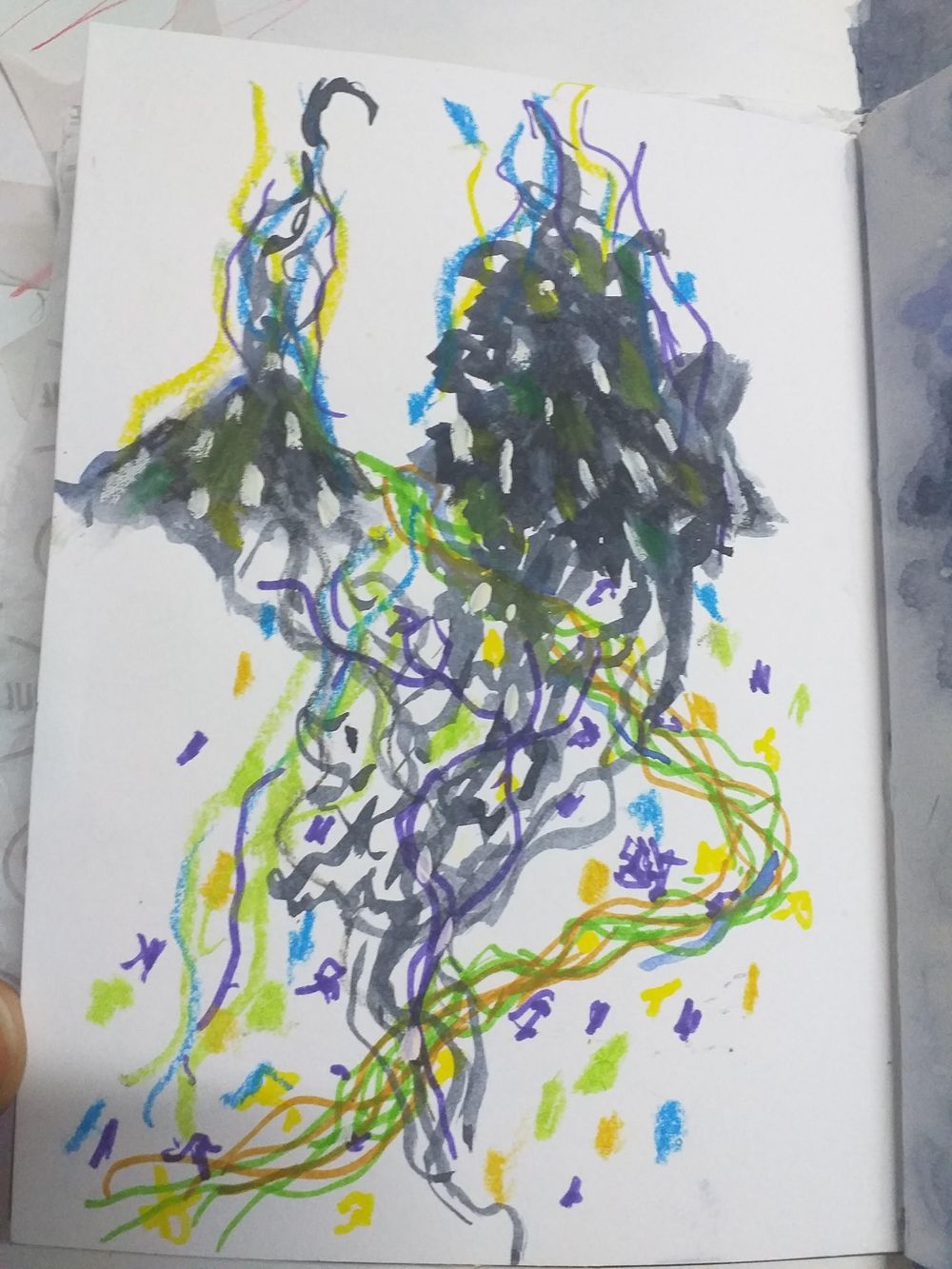 Fearless Art Jumpstart - my own paintings for the 14-days drawing challenge - image 8 - student project