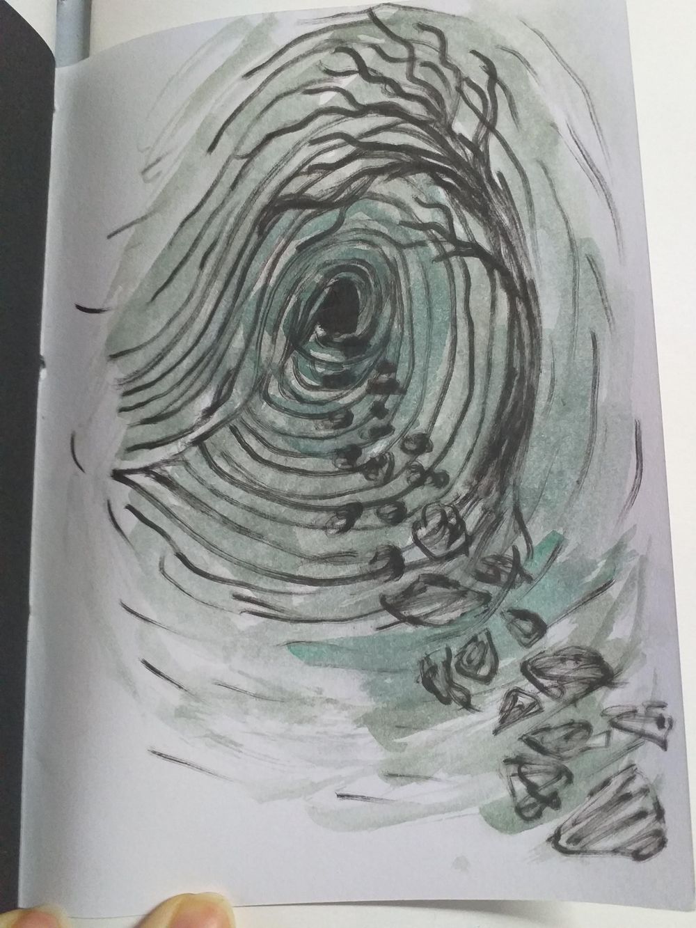 Fearless Art Jumpstart - my own paintings for the 14-days drawing challenge - image 13 - student project